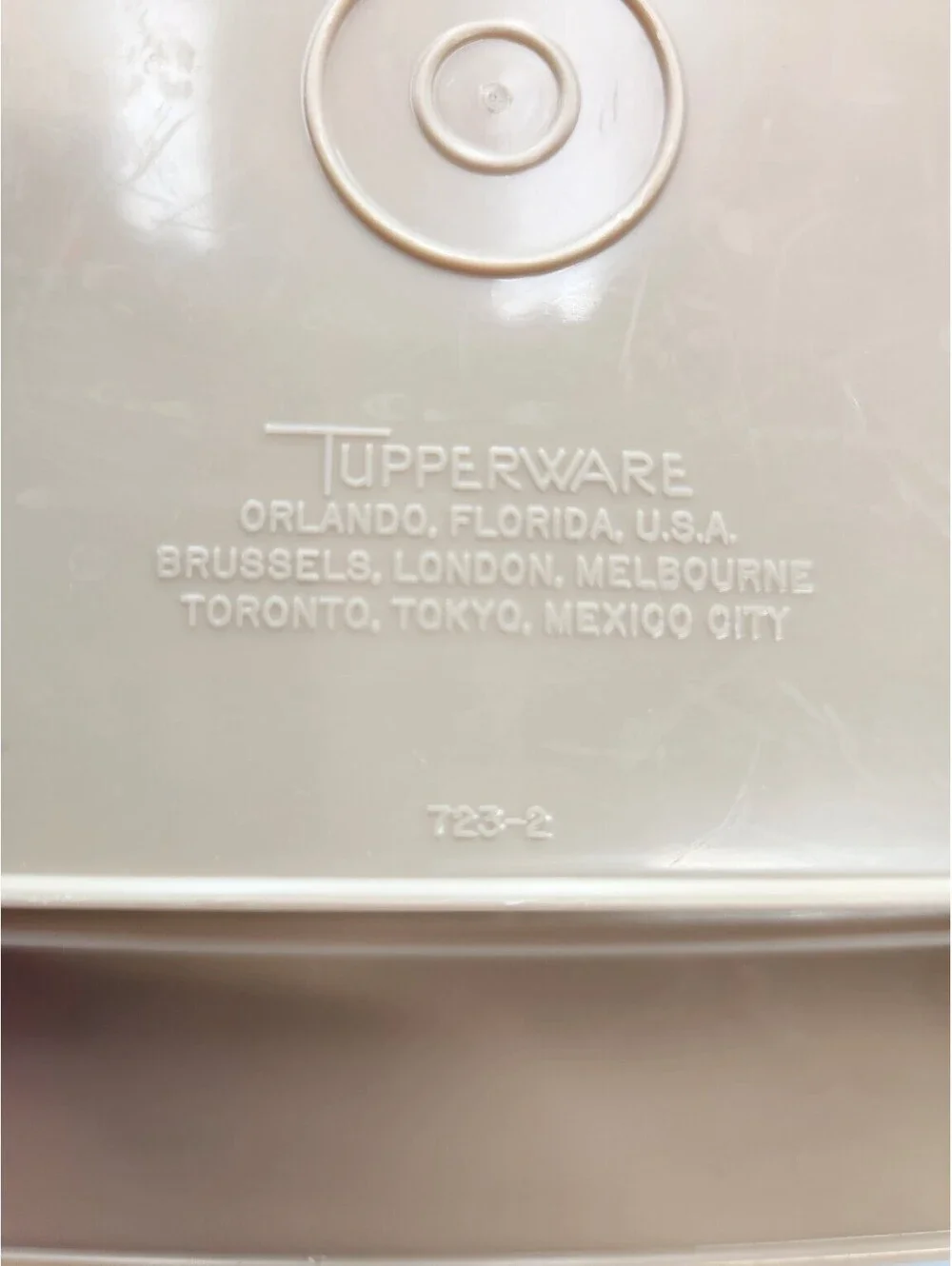 Tupperware this vintage